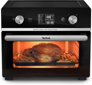 Tefal FW606840 Four Easy Fry avec Accessoires Friteuse à Air 20L Noir - Photo 1/8