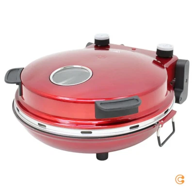 Springlane Kitchen Pizzaofen Peppo Pizzamaker Pizzastein Rot SIEHE TEXT/FOTO - Bild 1 von 4