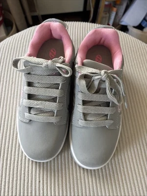 Heelys Youth Kids Skate Wheels Grey/White/Pink, Size 2 - Image 1 of 4