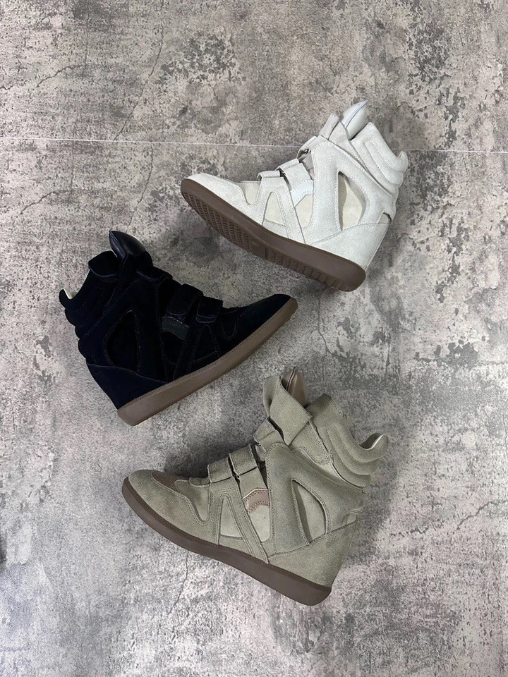 Isabel Marant Inspired Wedge High Heel Accurate Sneaker Shoe / Japanese Archive - Image 1 of 4