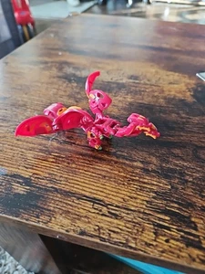 Bakugan Nillious Ultra B500 Red Pyrus Armored Alliance Figure Sega Spin Master - Picture 1 of 4