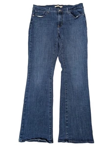 Levis Classic Bootcut Jeans Damen Gr. 12 (34x30) Blau Stretch Denim Western Arbeit - Bild 1 von 12
