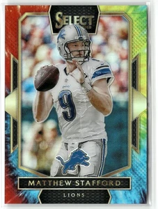 Panini Select Matthew Stafford 2016 tie-dye Prizm/25 #254 - Imagen 1 de 2