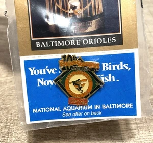 Baltimore Orioles 1983 World Champions 10th Anniversary Lapel Pin - Picture 1 of 3