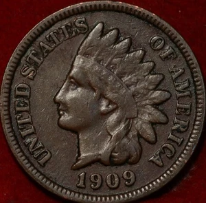 1909 Philadelphia Mint Indian Head Cent - Picture 1 of 2
