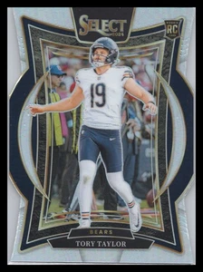 2024 Select Football #1 Tory Taylor Silver Die Cut RC Chicago Bears - Picture 1 of 2