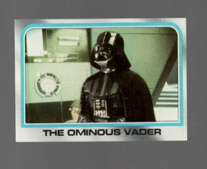 1980 Topps L'impero colpisce ancora 2 carte #186 The Ominous Vader Near Mint - Foto 1 di 2