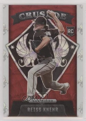 2022 Panini Chronicles Crusade Ruby Wave Prizm /199 Reiss Knehr #21 - Image 1 of 2