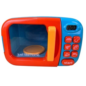Just Like Home Microwave Sounds Lights Toys R Us Cooking Play Kitchen - Picture 1 of 6