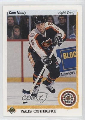 1990-91 Upper Deck All-Star Cam Neely #493 HOF - Image 1 of 2