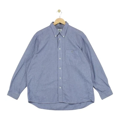 Lacoste Shirt Mens Size 44 Blue Casual Button-Up Long Sleeve Classic - Image 1 of 4