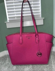 MICHAEL KORS Marilyn Medium Saffiano Leather Tote Bag - NWOT - Picture 1 of 6