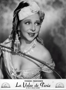 Yvonne PRINTEMPS - LA VALSE de Paris - M.ACHARD - TBE - LUX - 1950 - Picture 1 of 1