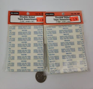 2 - DU-BRO doppelseitiges Bandsortiment #634 (1/32"", 1/16"", 1/8"") Neu in Verpackung - Bild 1 von 3