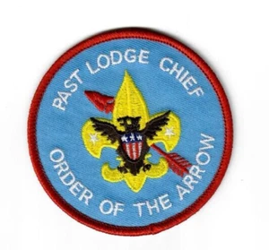 Boy Scout Order of the Arrow OA Past Lodge Chief Unofficial Spoof Position Patch - Picture 1 of 1