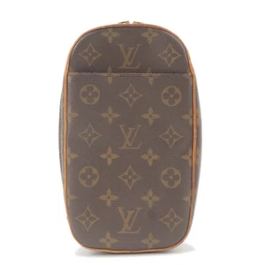Auth Louis Vuitton Monogram Pochette Gange Cross Body Bag M51870 Used - Picture 1 of 21