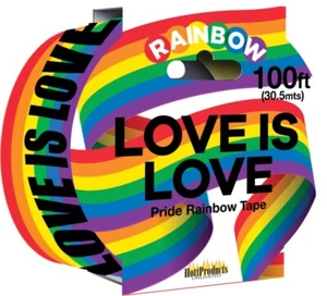 Cinta Love Is Love Rainbow Pride 100 pies - Imagen 1 de 2