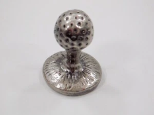 Metal Golf Chess Game Piece Replacement 1 oz each Golf Ball on Tee Figure Pawn - Picture 1 of 3