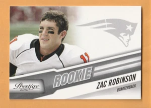 Zac Robinson Oklahoma State Cowboys 2010 Prestige #300 Rookie RC - Picture 1 of 2
