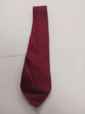 Arrow 100% Imported Silk Men's Tie Red Made in the USA Foto 1 de 4