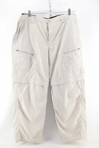 Pantalones cortos de senderismo convertibles de nailon caqui LL BEAN para hombre 42 x 32 - Imagen 1 de 5