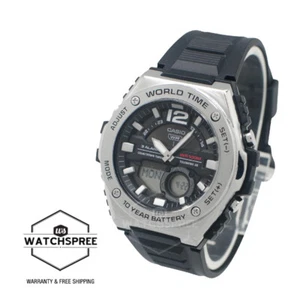 Reloj Casio Analógico-Digital Deportivo Correa Resina Negra MWQ100-1A MWQ-100-1A - Imagen 1 de 1