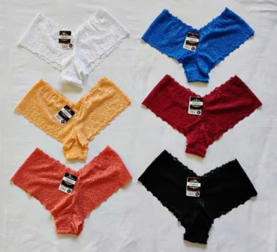 Angelina Bragas Brasileñas Descaradas Encaje Talla XL (LOTE DE 6) Foto 1 de 4