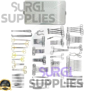 Thyroidectomy Instruments Set Premium Quality General Surgery Sterilization Box - Picture 1 of 2