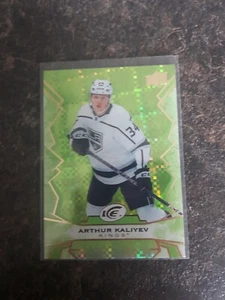2022-23 Upper Deck Green Ice Arthur Kaliyev Card# 16 - Picture 1 of 2