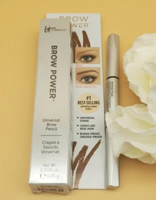 It Cosmetics Brow Power Universal Brow Pencil Universal Taupe 0.018 oz New  - Image 1 of 4