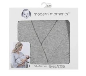 Gerber Modern Moments Baby Unisex Swaddle Blanket & Robe For Mom Set S/M - Picture 1 of 2