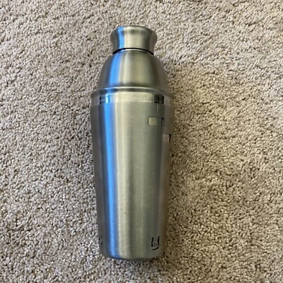 OGGI Coctelera de Acero Inoxidable con Recetas Al Lado, Perfecta para el Hogar Foto 1 de 4