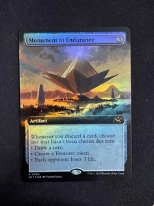 Monument to Endurance (EXTENDED FOIL) - Aetherdrift (Magic the Gathering) - Bild 1 von 2