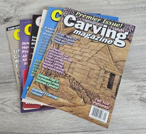 1-5 Carving Magazine With Pattern Pullouts, clean! PLUS Holiday carving! +4! - Picture 1 of 8
