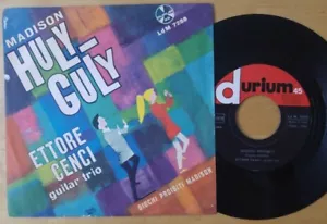 Ettore Cenci Guitar Trio - Madison Hully Gully Italian 7" 45 Beat Rockabilly EX - Picture 1 of 2