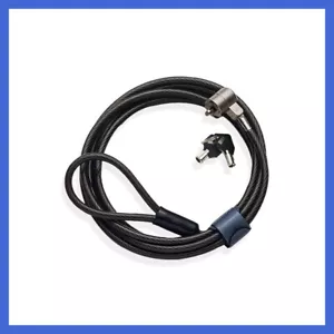 2M Bold and Extended All Steel Mini Universal Key Anti-Theft Laptop Lock - Picture 1 of 10