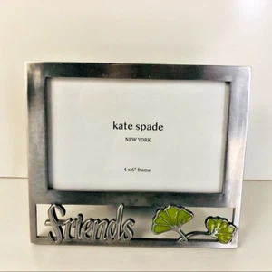Kate Spade Picture Frame Friends (6 x 7 3/4 x 1/2 in) Holds 4x6" Photo - Picture 1 of 6