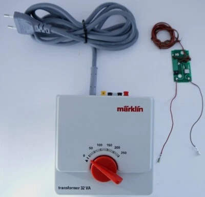 Märklin 6647 Trafo Transformer 32VA / 230Volt + Anschlusskabel - AC - Bild 1 von 2