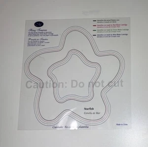 Creative Memories Tools Sizing Template Starfish Replacement - Picture 1 of 3