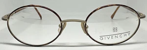 Vintage Givenchy Eyeglass 90s Frame 887 16 004 Oval Specs Eyewear - Picture 1 of 13