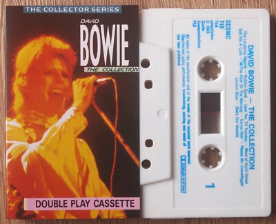 DAVID BOWIE - THE COLLECTION (CASTLE CCSMC118) 1985 UK CASSETTE TAPE - Image 1 of 3