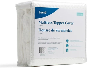 Lucid 2 Zoll Matratzenauflage Bezug Full - Bezug für Matratzenauflage - Matratze T - Bild 1 von 12