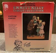 EMMETT KELLY Figurine Circus Collection Circus Cotton Candy LTD