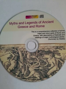 E.M. Berens / Myths and Legends of Ancient Greece - 11+hrs Audiobook Mp3 CD - Imagen 1 de 1