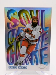 💥 2023-24 SkyBox Metal Universe - Soul of the Game #4 OF 35 Brent Burns Insert - Picture 1 of 2