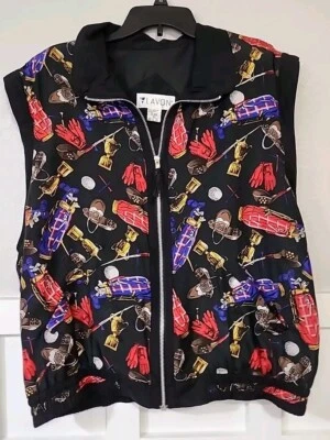 Vintage Lavon Golf Vest UNISEX Size Large Multi-color Used - Image 1 of 4