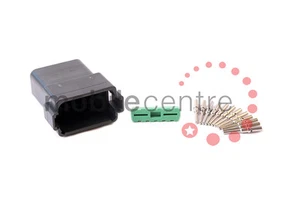 Deutsch DT 04 12P plug W12P wedgelock DT04-12PA contact for 0.5 > 1.0mm CSA wire - Picture 1 of 1