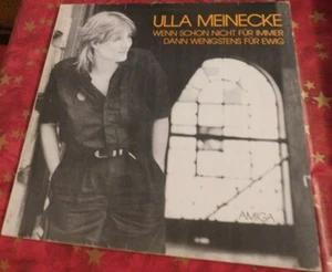 DDR-  Ulla Meinecke + Wenn schon nicht für immer  + Amiga Vinyl LP Schallplatte  - Picture 1 of 2