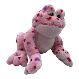 Ganz Webkinz Valentine's Day Love Frog Plush Stuffed Animal Toy NO CODE - Picture 1 of 8