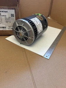 Marathon X502 Condenser Duty Motor 056T11O5302 , 3 Phase 1HP - Picture 1 of 13